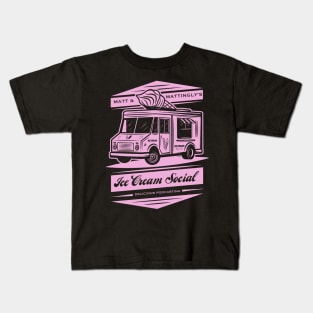 ICS Pink Ice Cream Truck Kids T-Shirt
